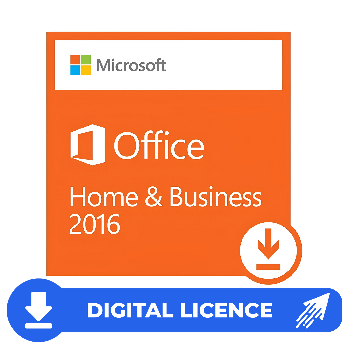 Microsoft Office Home and Business 2016 For Mac BIND Product Key License T5D-02877