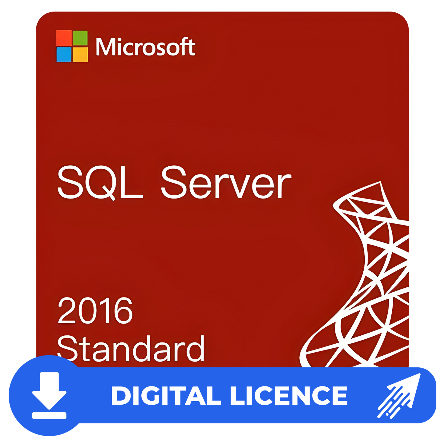 Microsoft SQL Server 2016 Standard Digital License Product Key