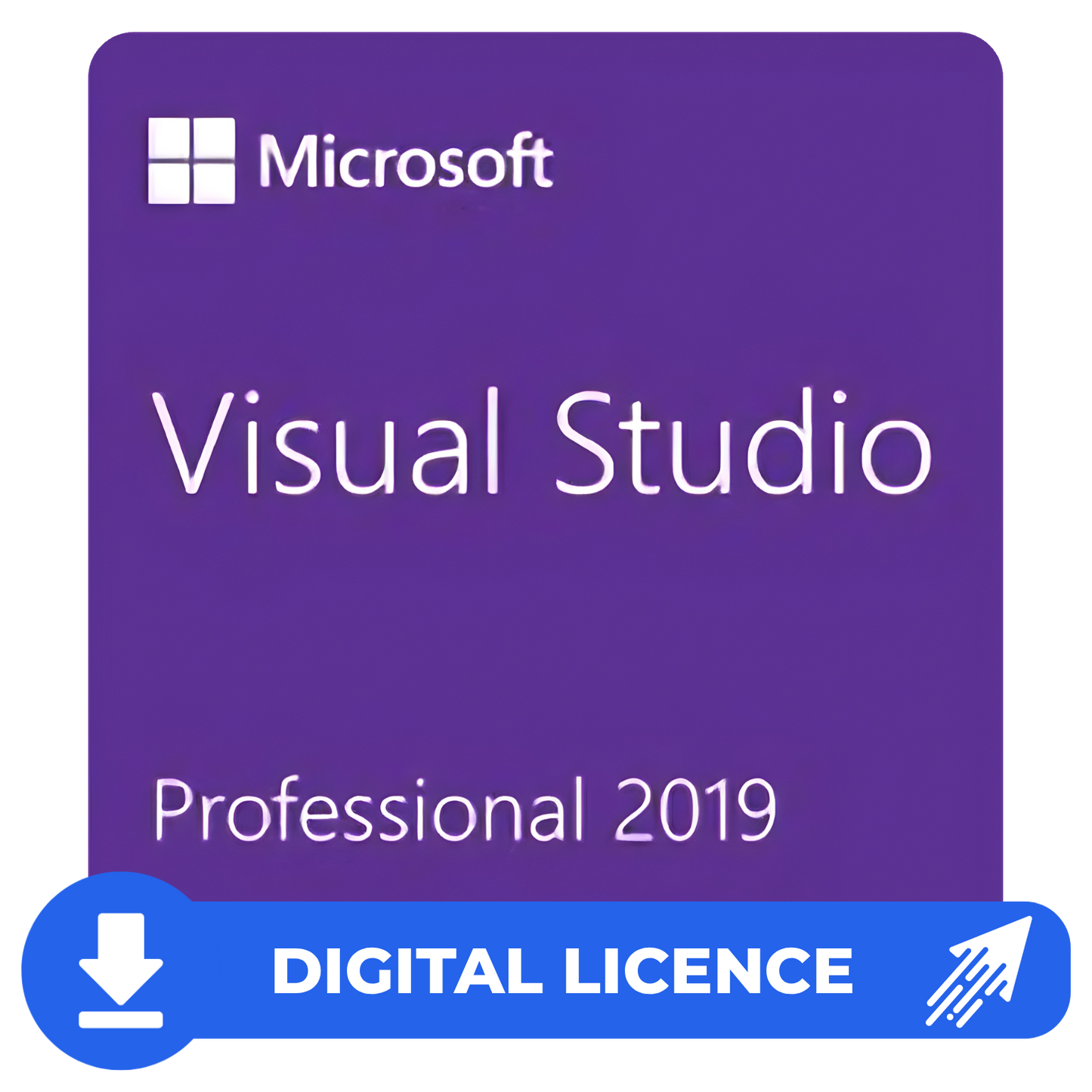 Microsoft Visual Studio Professional 2019 Product Key License