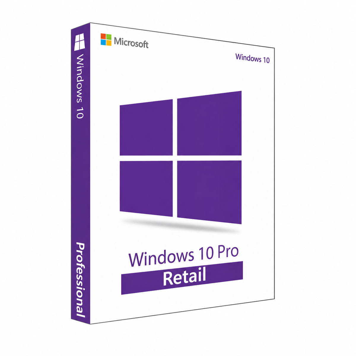 Microsoft Windows 10 Pro Retail licence for 1 PC — product image 2