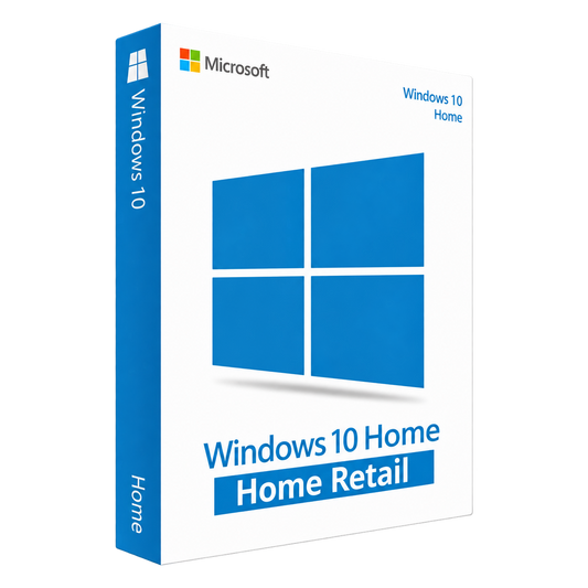 Microsoft Windows 10 Home Retail licence for 1 PC — product image 1