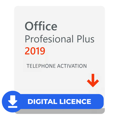 TELPEHONE Microsoft Office Professional Plus 2019 Product Key FPP Retail CDKey ESD