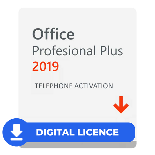 TELPEHONE Microsoft Office Professional Plus 2019 Product Key FPP Retail CDKey ESD