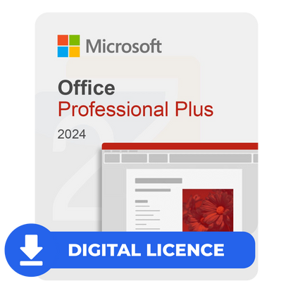 Microsoft Office 2024 Professional Plus license for 3 devices