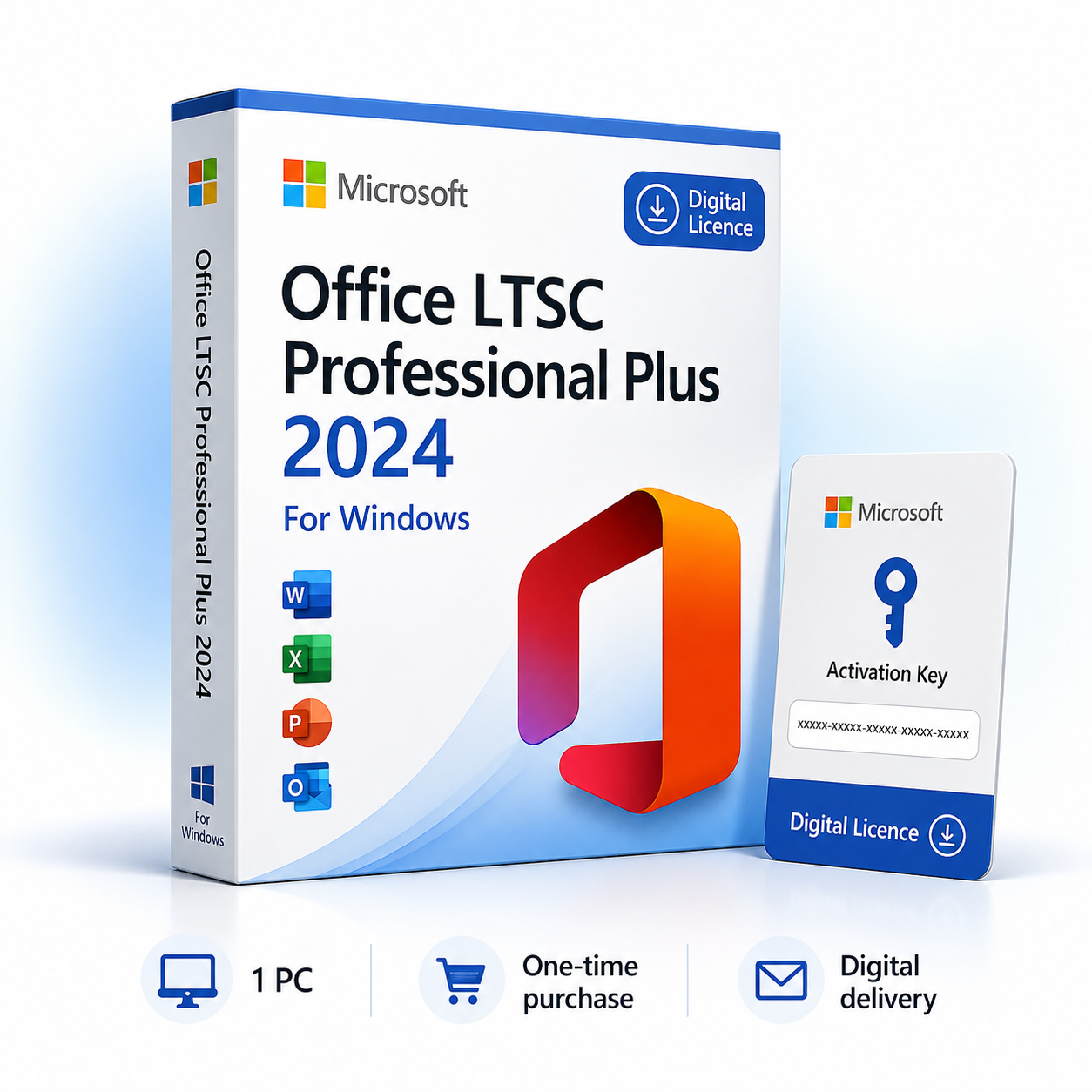 Microsoft Office LTSC Professional Plus 2024 digital licence for Windows