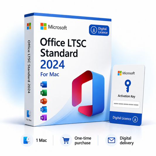 Microsoft Office LTSC Standard 2024 digital licence for Mac