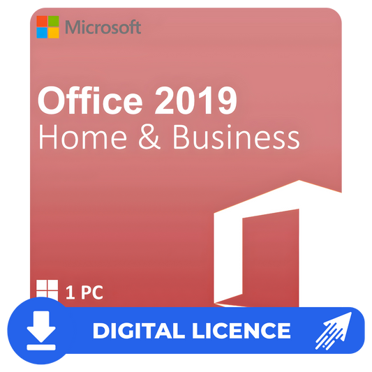 Microsoft Office Home & Business 2019  1 - PC - Digital License product key