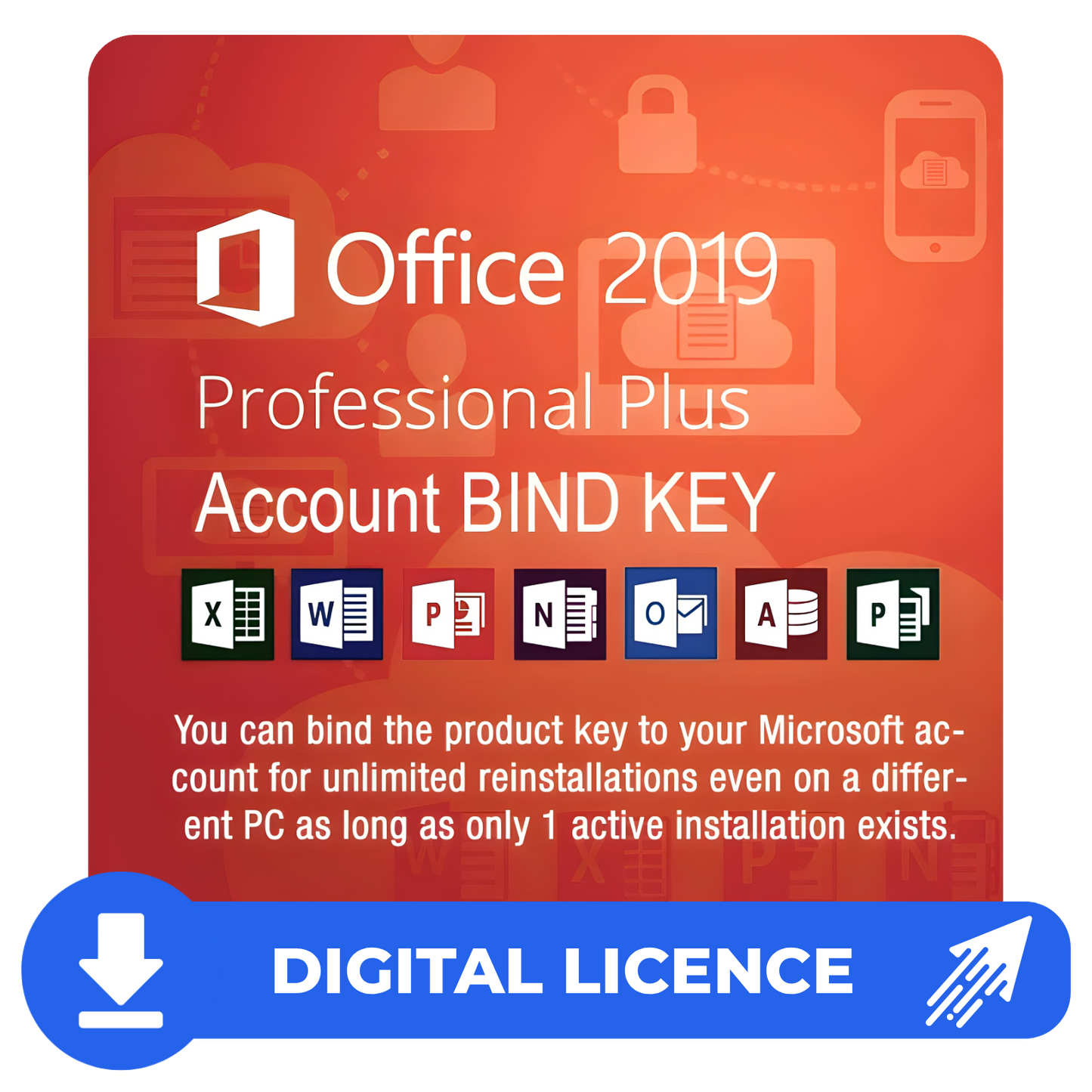 Microsoft Office Professional Plus 2019 Product Key BIND Retail CDKey ESD