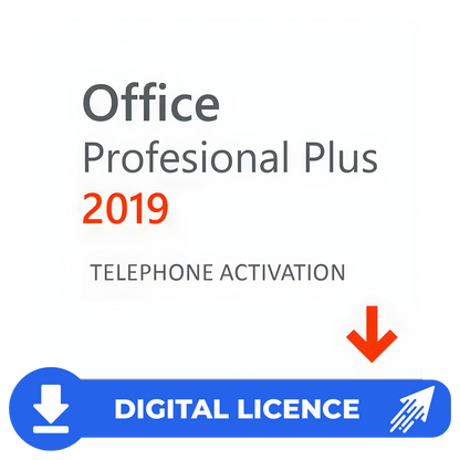 TELPEHONE Microsoft Office Professional Plus 2019 Product Key FPP Retail CDKey ESD