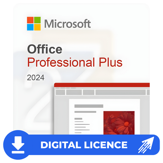 Microsoft Office 2024 Professional Plus license for 3 devices