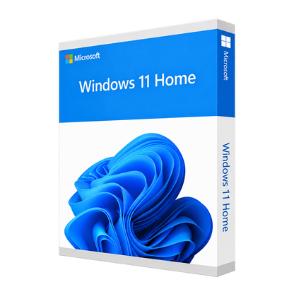 Microsoft Windows 11 Home — Retail Licence — 1 PC — product illustration