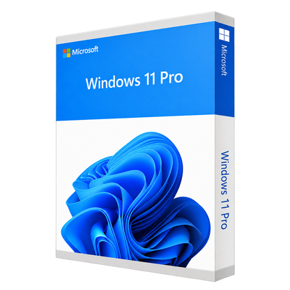 Microsoft Windows 11 Pro — Retail Licence — 1 PC — product illustration