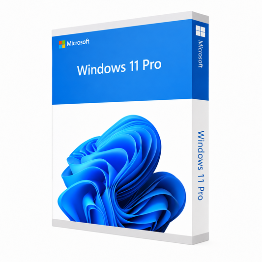 Microsoft Windows 11 Pro — Retail Licence — 1 PC — product illustration