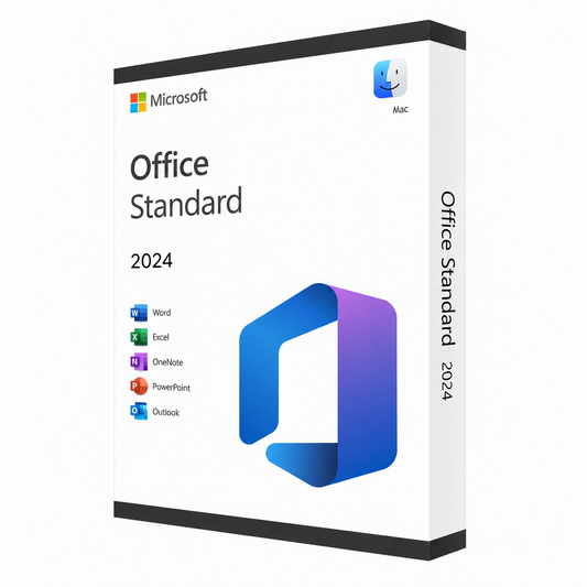 Microsoft Office Standard 2024 — Mac — Digital Licence — product illustration