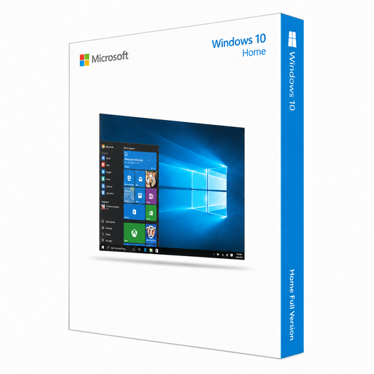Microsoft Windows 10 Home — OEM Licence — 1 PC — product illustration